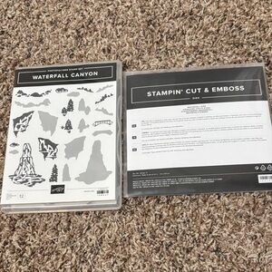 Stampin' Up! Waterfall Canyon Photopolymer Stamp Set and dies